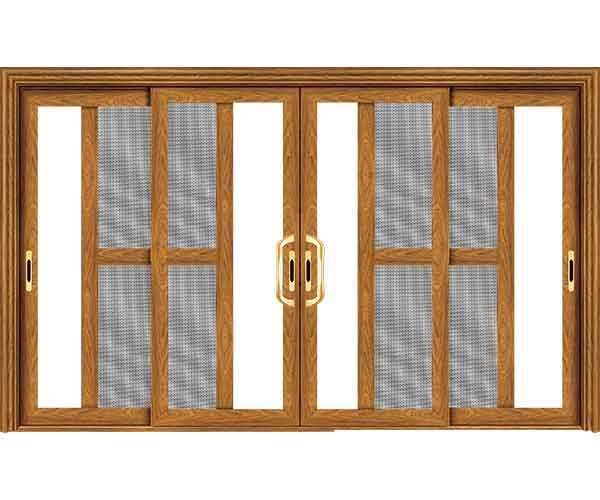 鋁木復(fù)合門窗 二